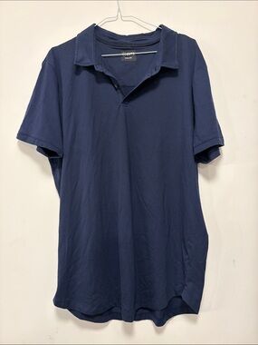 Cuts Clothing Navy Polo Shirt for Men